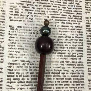 Hairstick Hair Stick Burgundy Olive Green